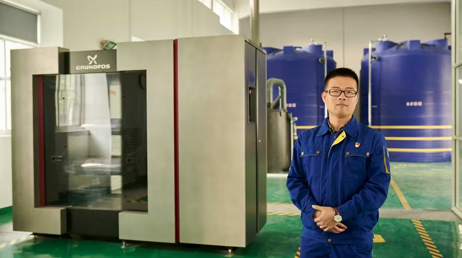 案例:格兰富助力水厂现场消消灭病菌解决方案 案例:格兰富助力水厂现场消消灭病菌解决方案